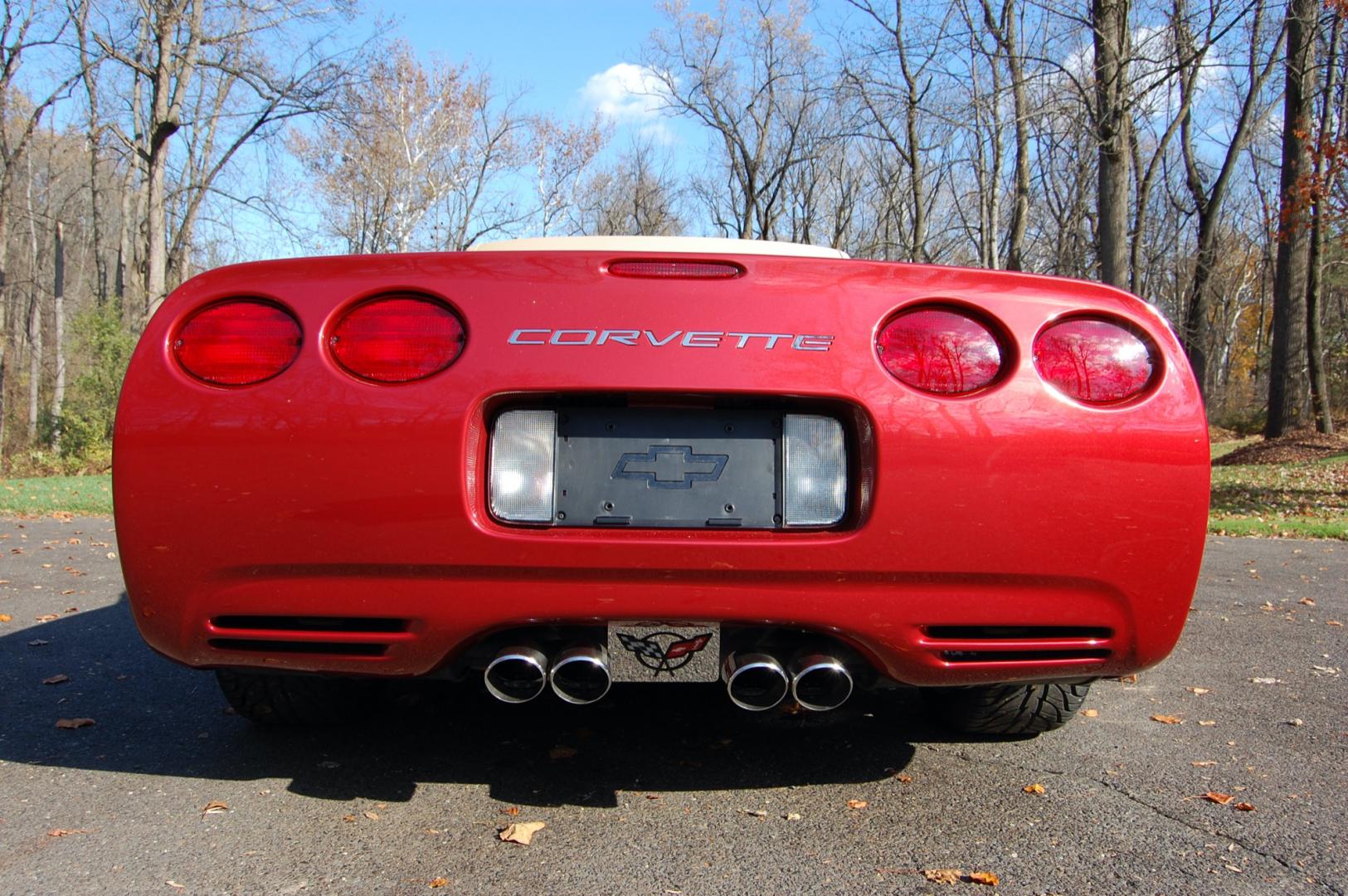 1998 Burgundy /Beige Leather Chevrolet Corvette (1G1YY32G9W5) with an 5.7 liter V8 engine, Automatic transmission, located at 6528 Lower York Road, New Hope, PA, 18938, (215) 862-9555, 40.358707, -74.977882 - Photo#7